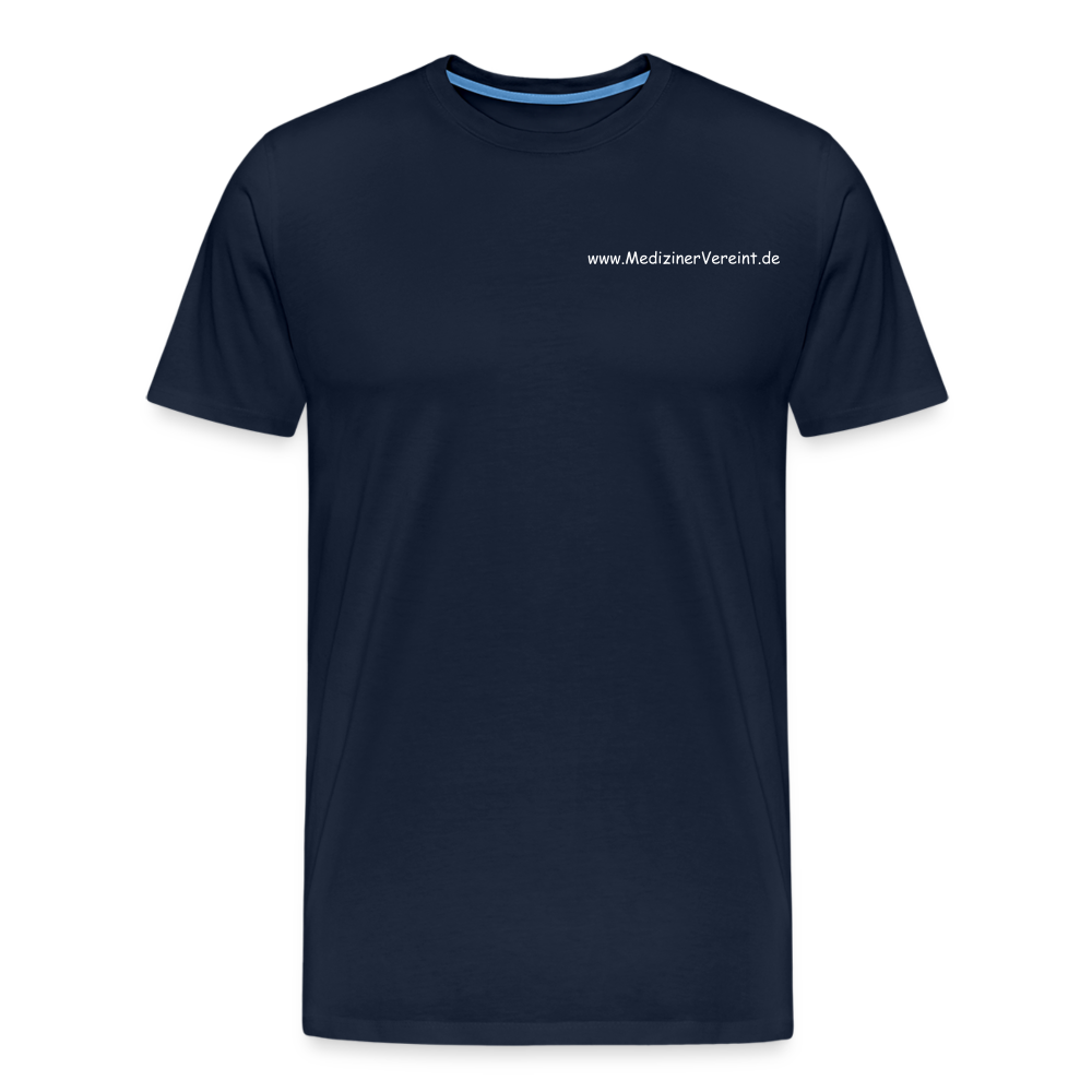 Männer Premium T-Shirt NO PICTURE PLEASE - Navy