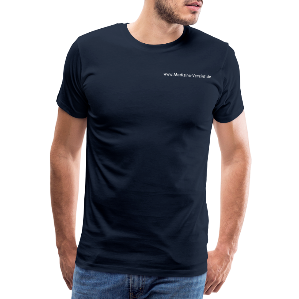 Männer Premium T-Shirt NO PICTURE PLEASE - Navy