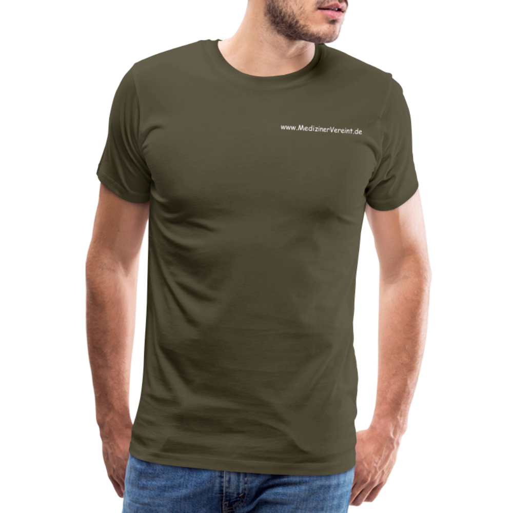 Männer Premium T-Shirt NO PICTURE PLEASE - Khaki