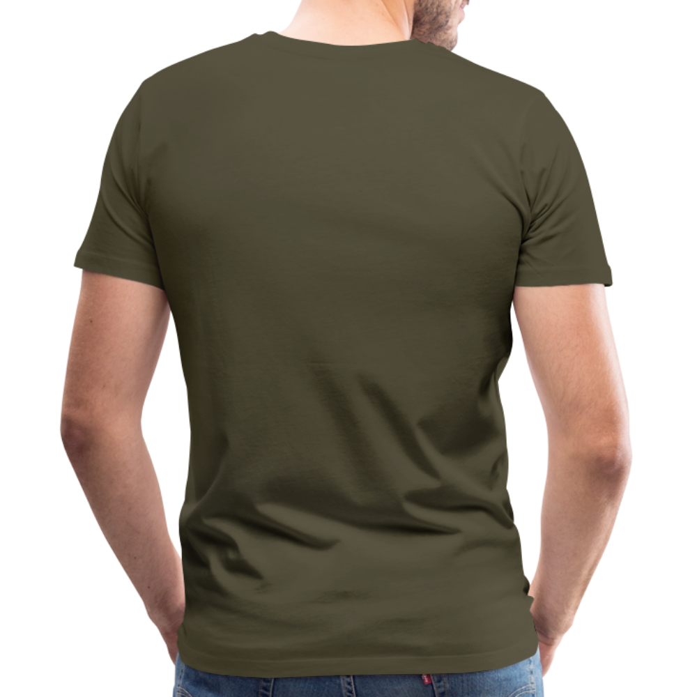 Männer Premium T-Shirt NO PICTURE PLEASE - Khaki