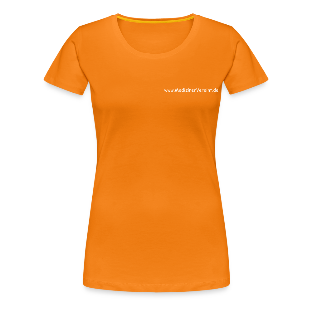 Frauen Premium T-Shirt NO PICTURE PLEASE - Orange