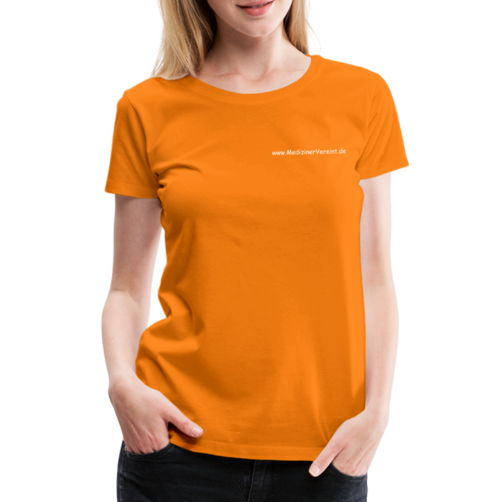 Frauen Premium T-Shirt NO PICTURE PLEASE - Orange