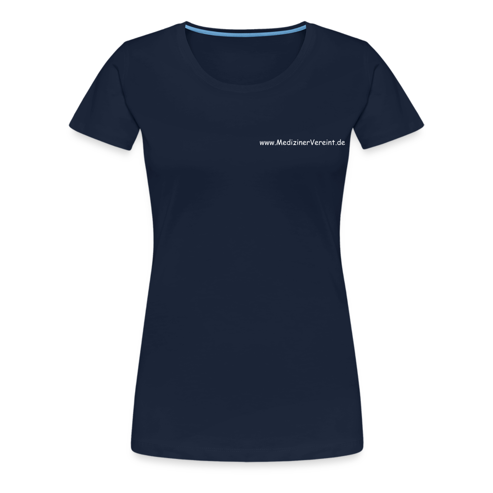 Frauen Premium T-Shirt NO PICTURE PLEASE - Navy