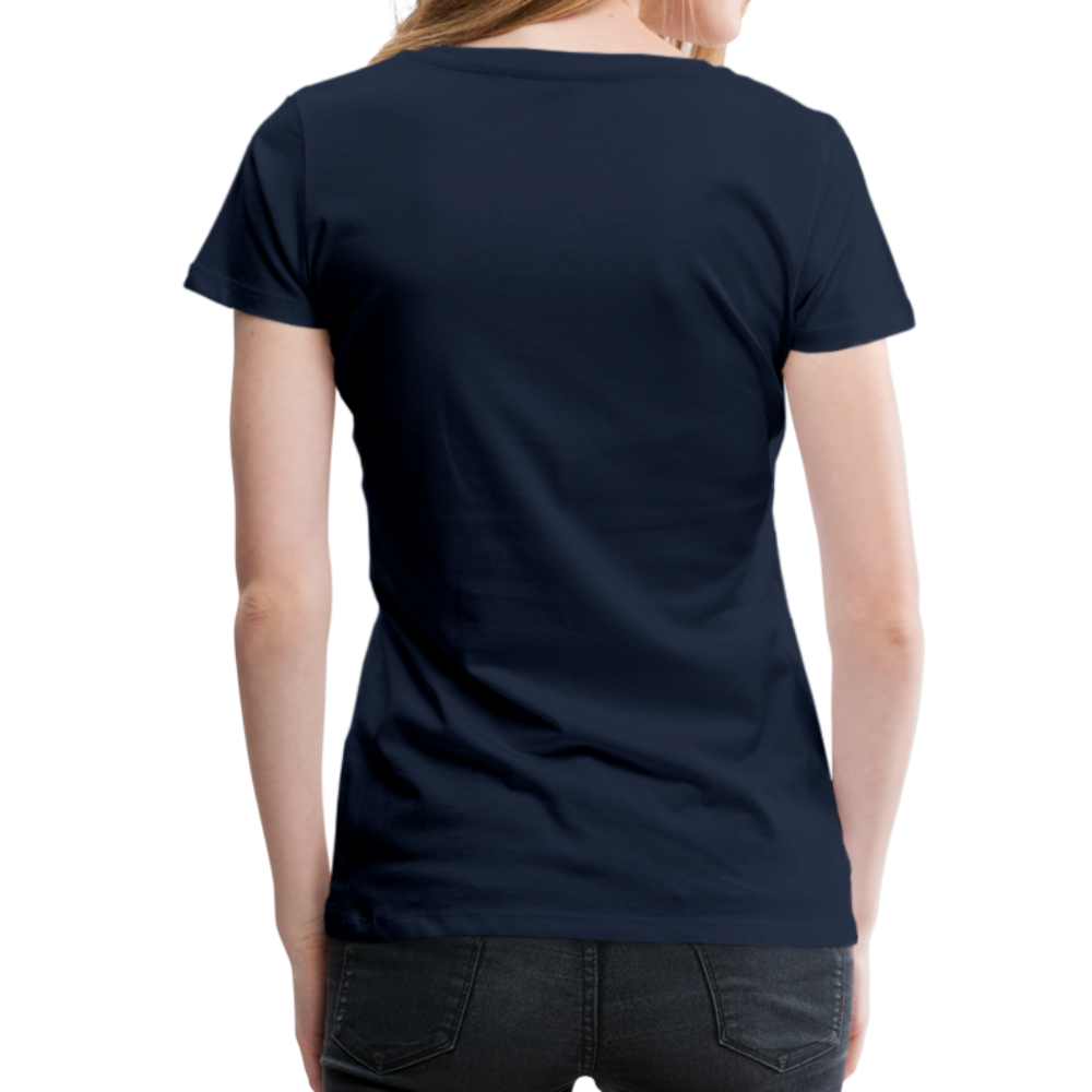 Frauen Premium T-Shirt NO PICTURE PLEASE - Navy