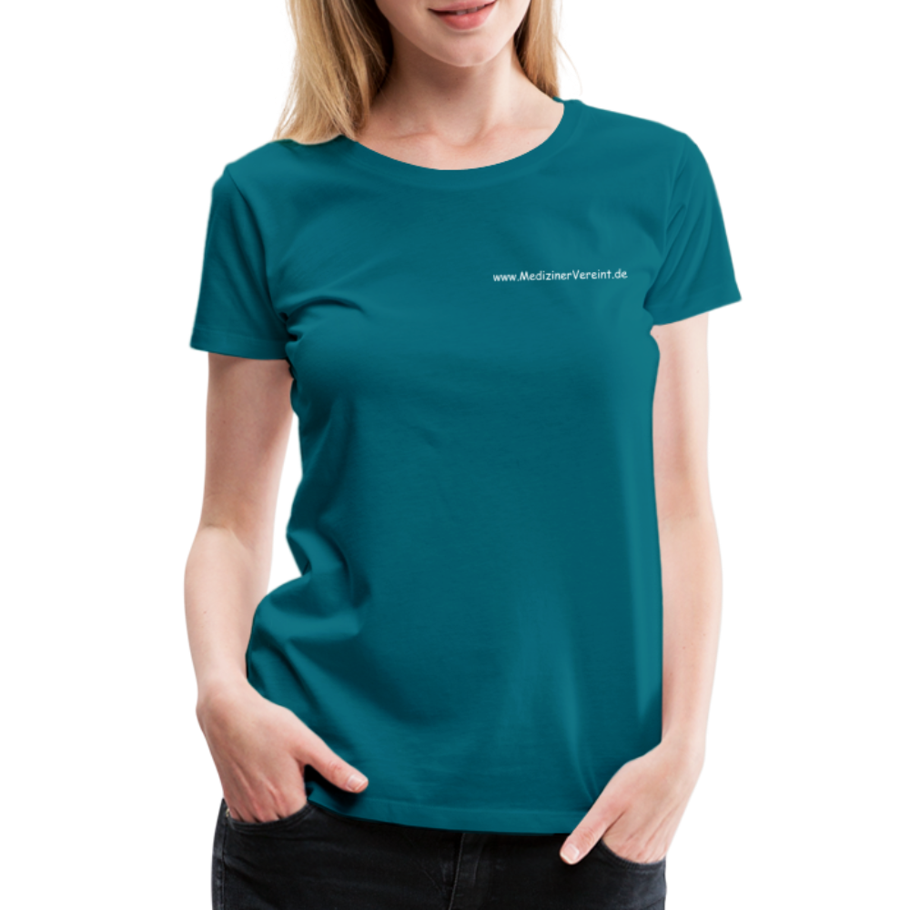 Frauen Premium T-Shirt NO PICTURE PLEASE - Divablau