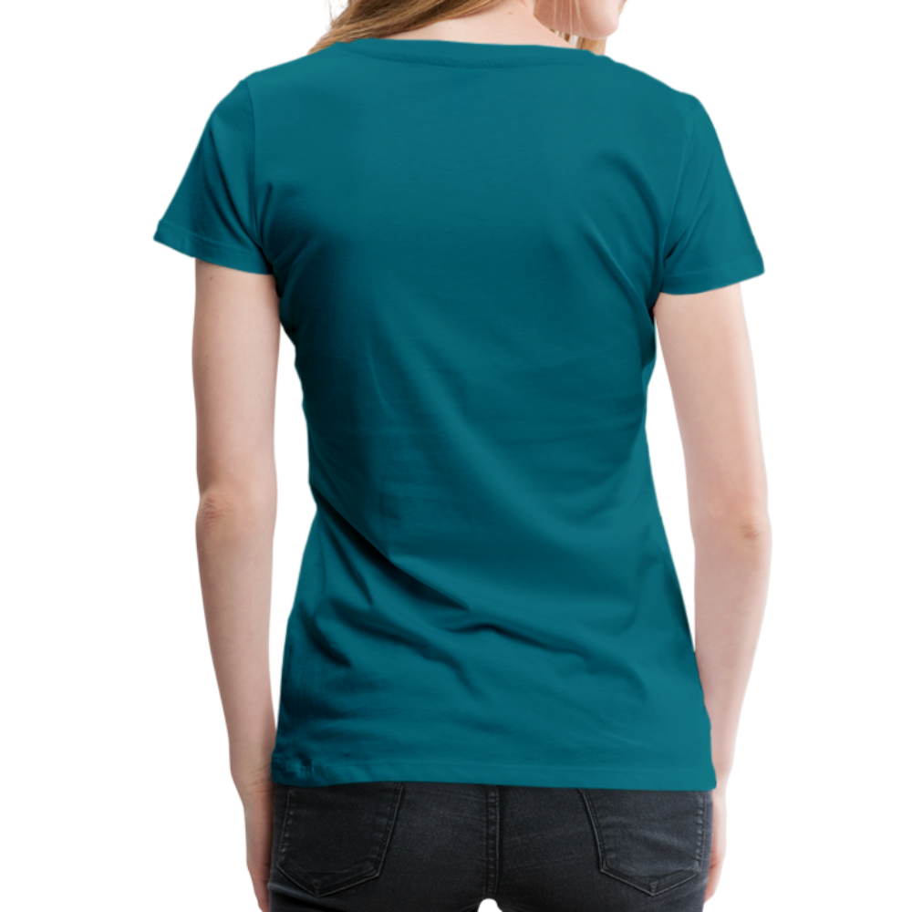 Frauen Premium T-Shirt NO PICTURE PLEASE - Divablau