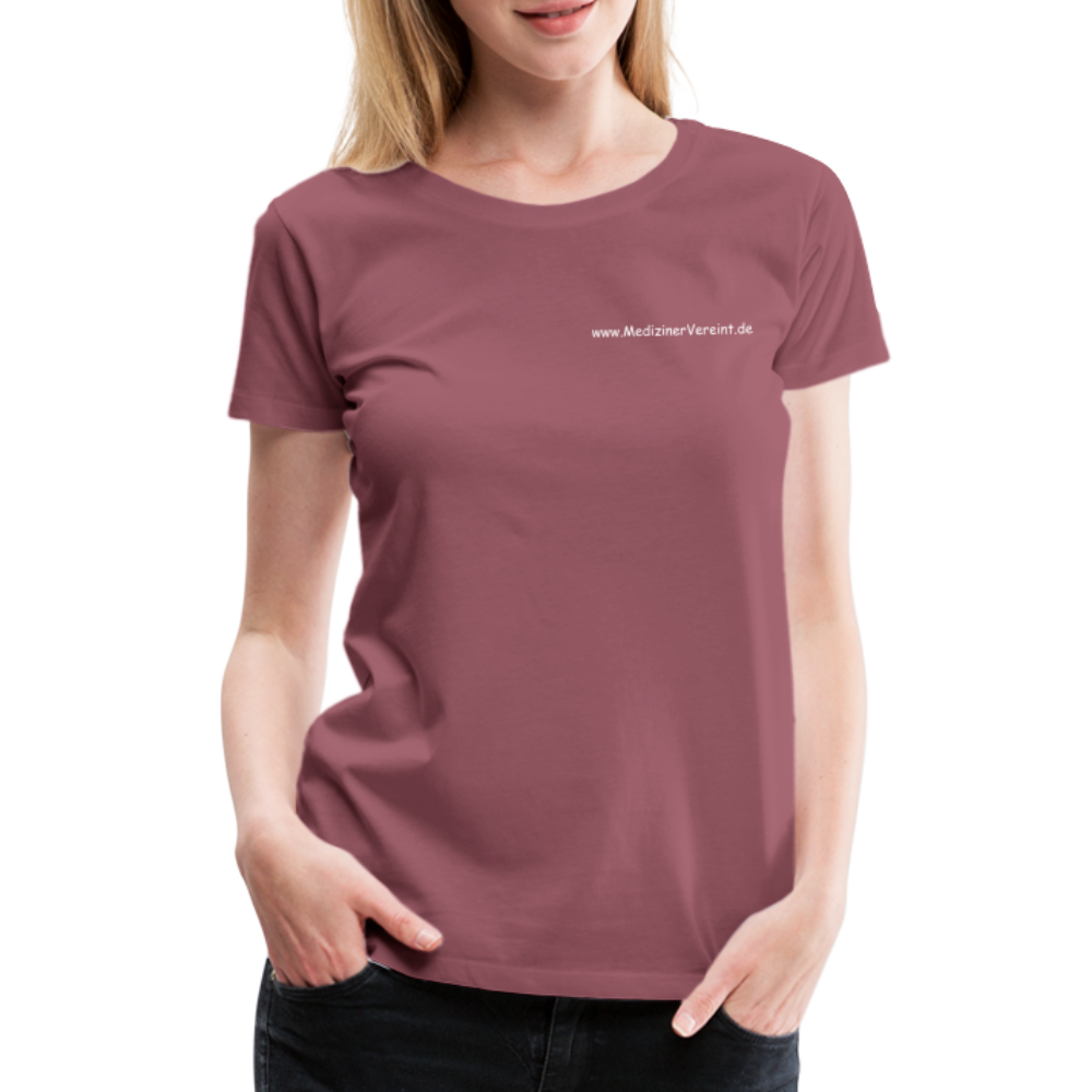 Frauen Premium T-Shirt NO PICTURE PLEASE - Malve