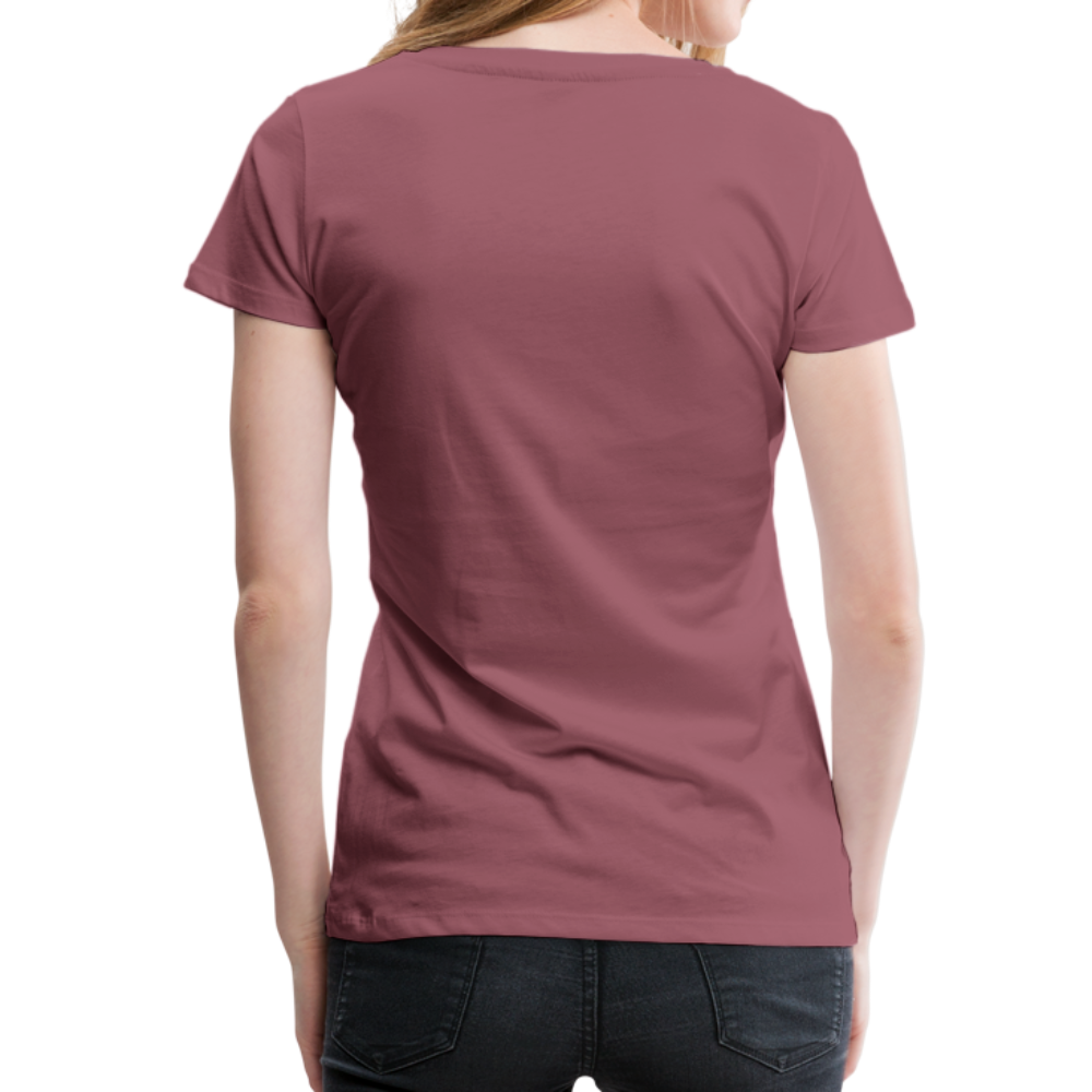 Frauen Premium T-Shirt NO PICTURE PLEASE - Malve