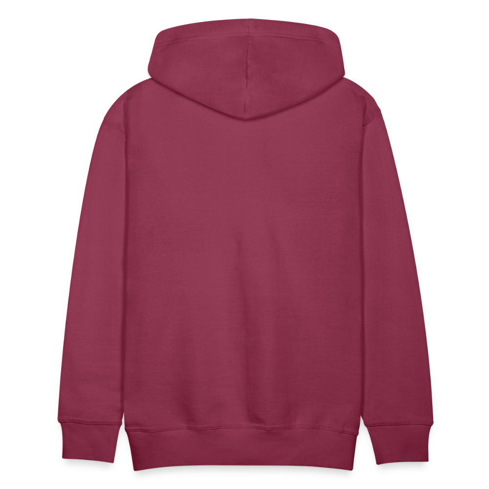 Männer Premium Hoodie NO PICTURE PLEASE - Bordeaux