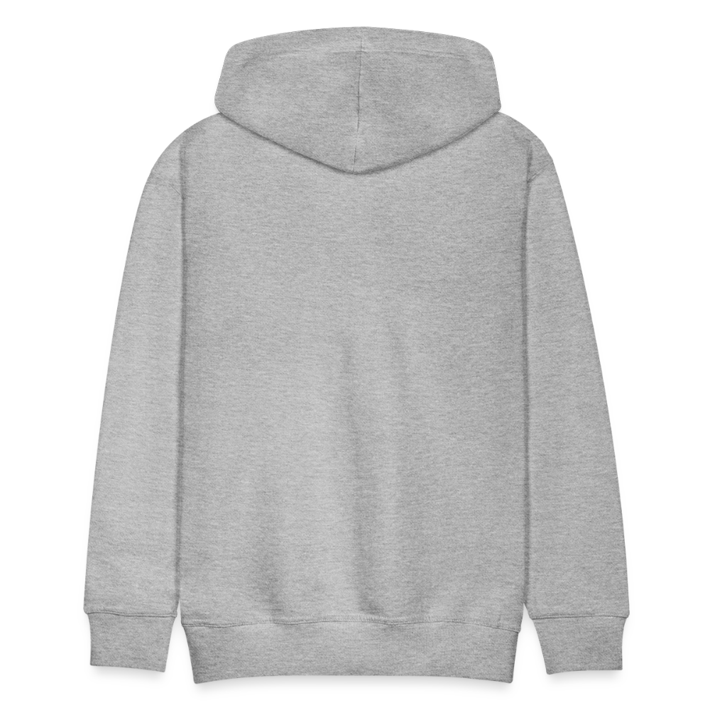 Männer Premium Hoodie NO PICTURE PLEASE - Grau meliert