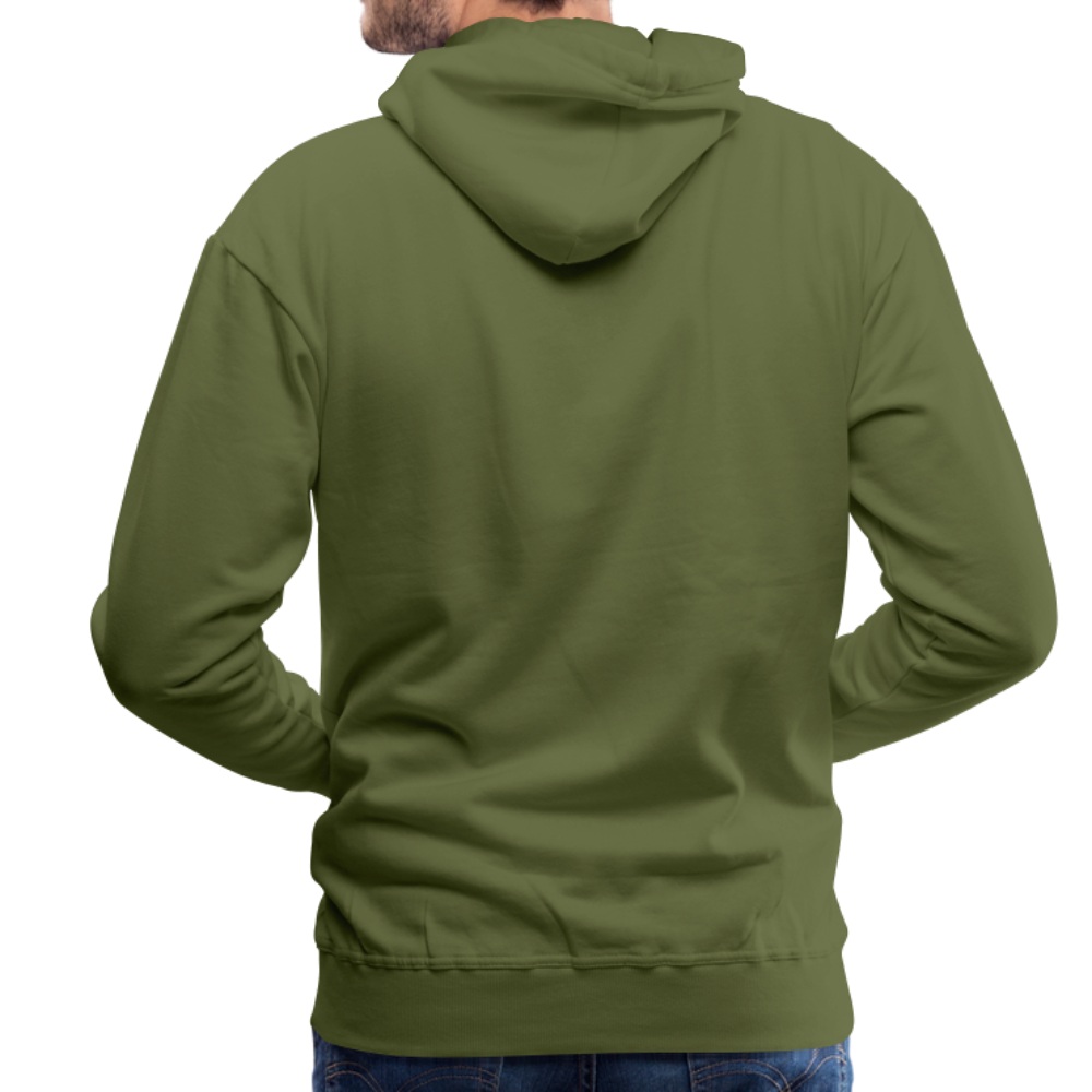 Männer Premium Hoodie NO PICTURE PLEASE - Olivgrün