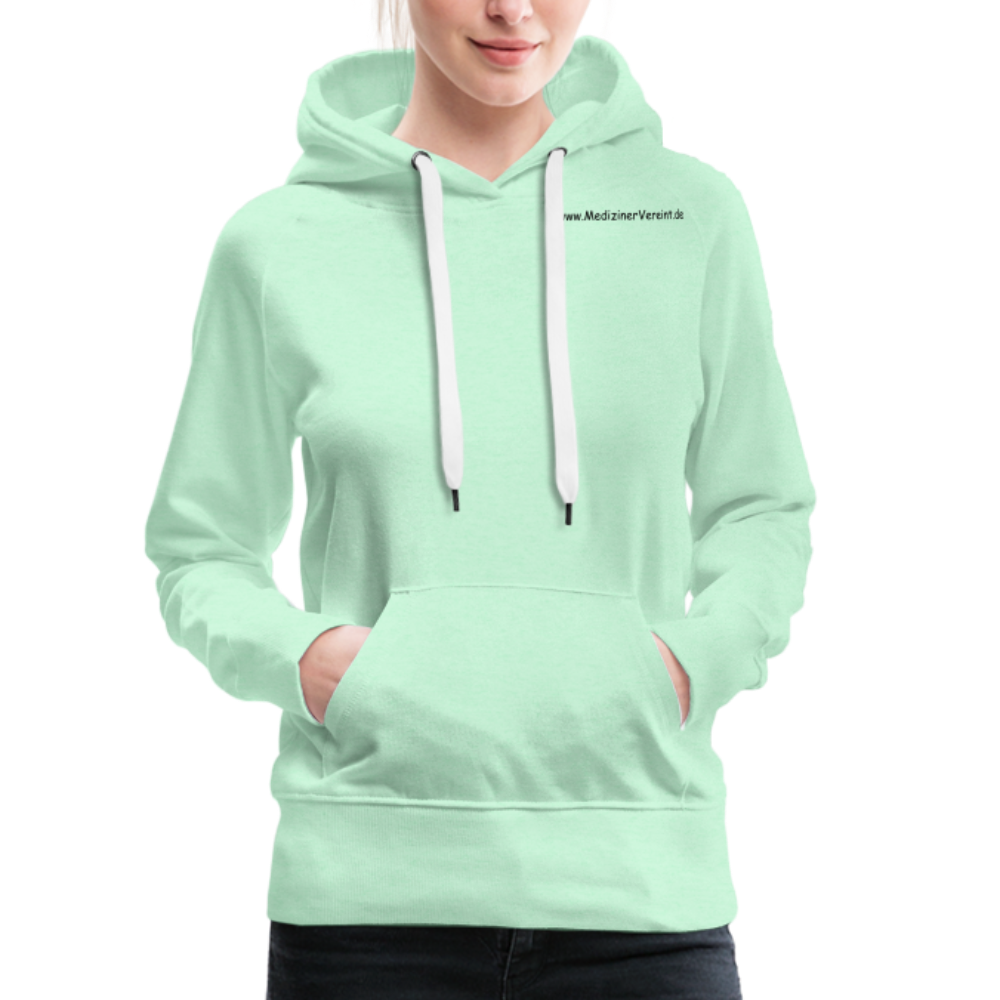 Frauen Premium Hoodie NO PICTURE PLEASE - helles Mintgrün