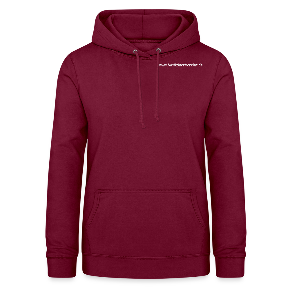 Frauen Hoodie NO PICTURE PLEASE - Bordeaux