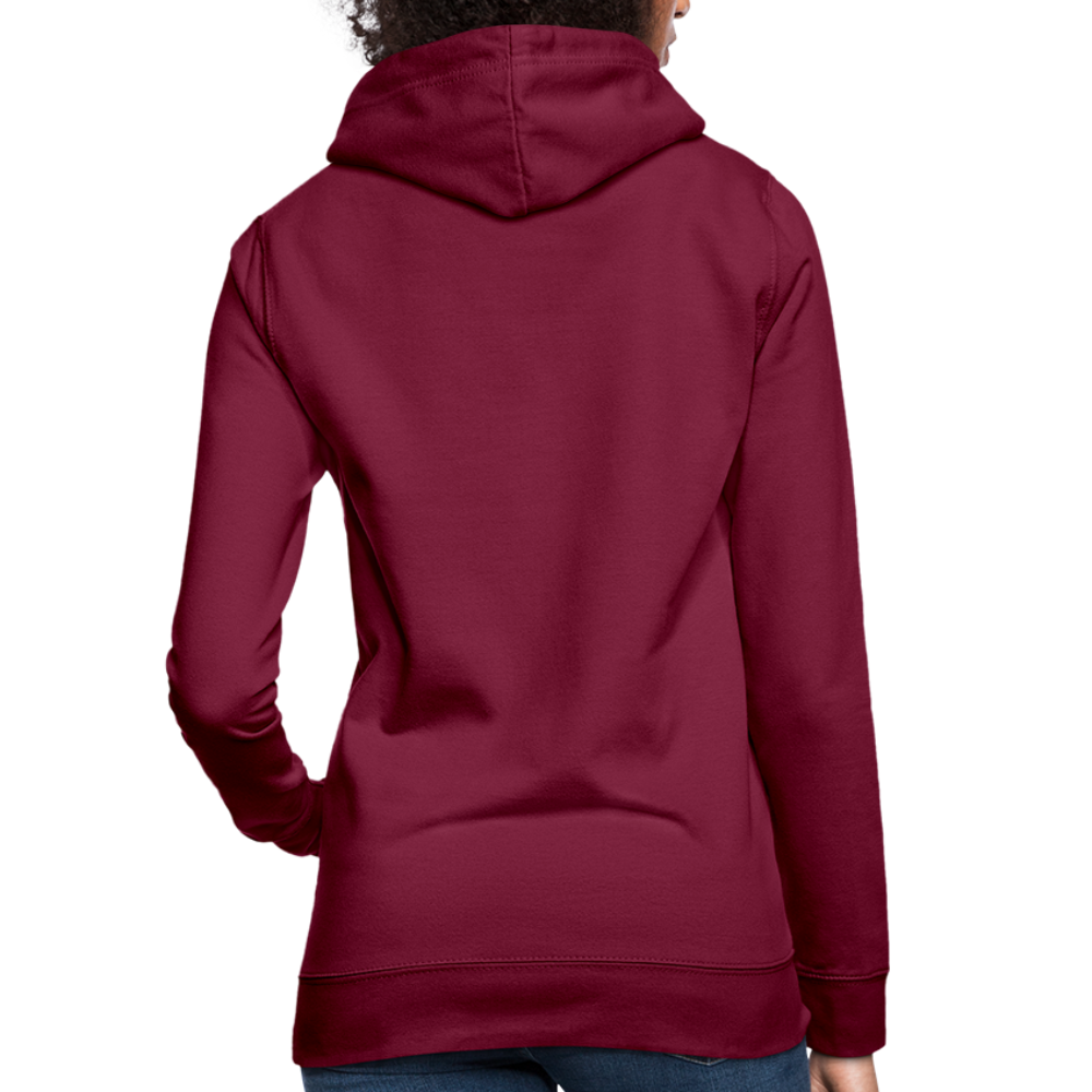 Frauen Hoodie NO PICTURE PLEASE - Bordeaux