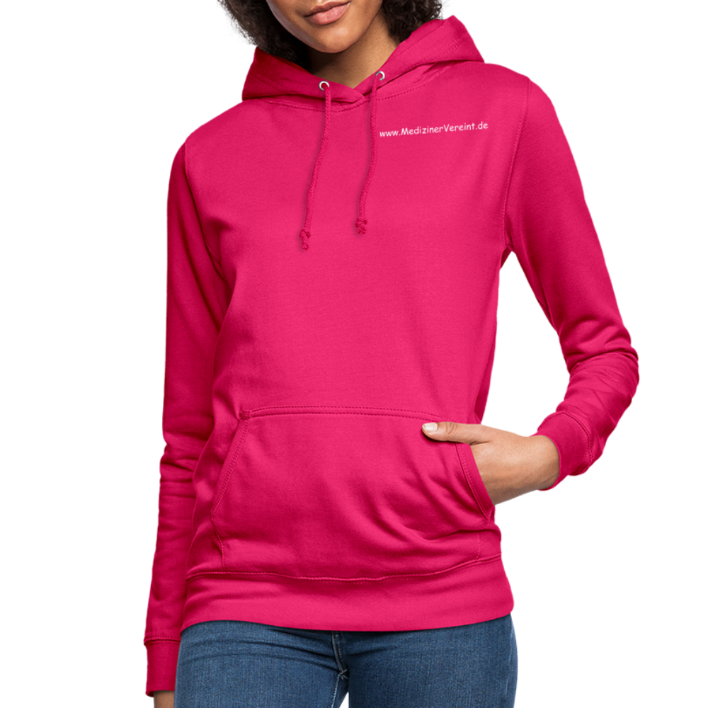 Frauen Hoodie NO PICTURE PLEASE - dunkles Pink